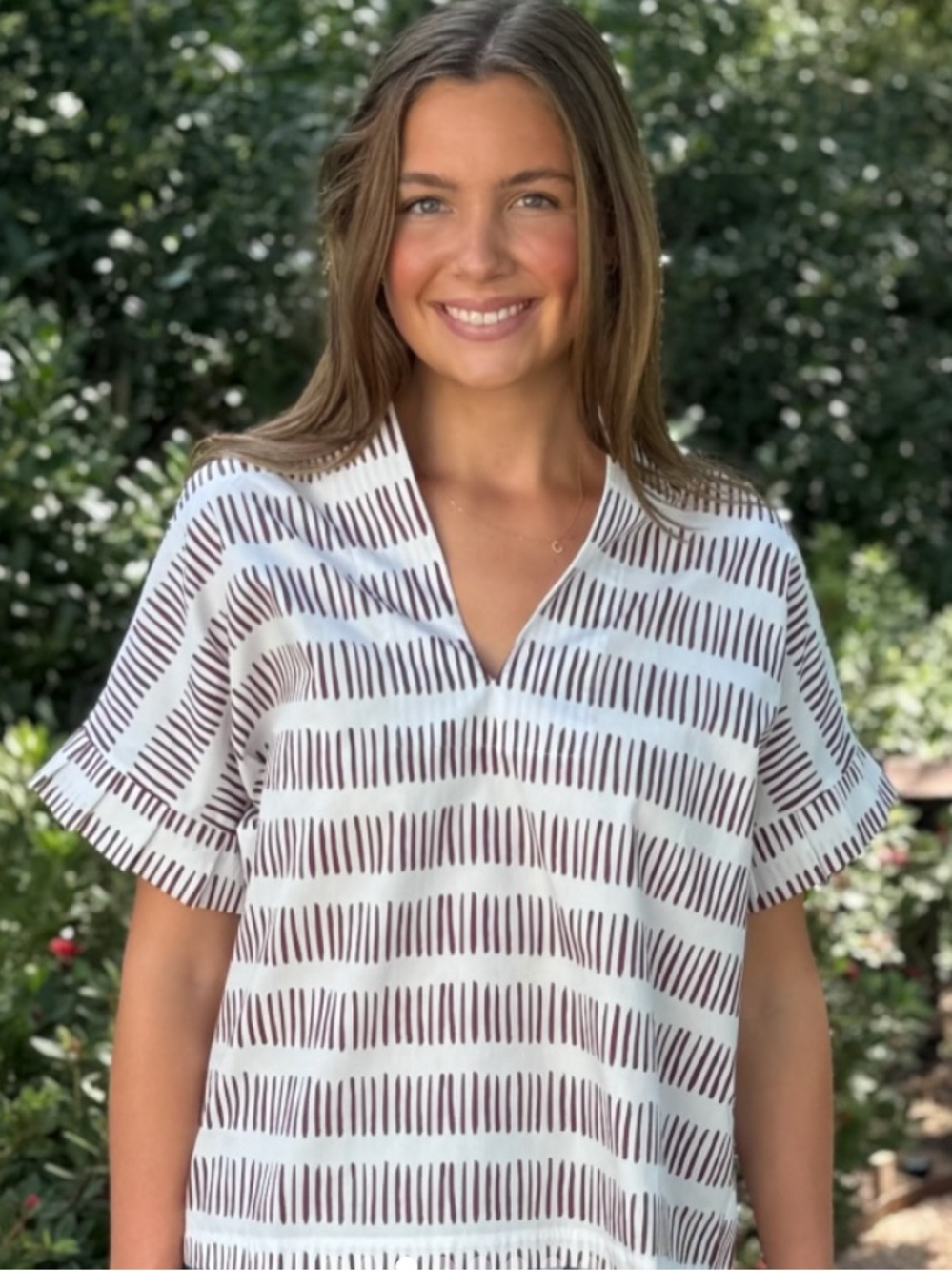 Brooke Wright Nancy Game Day Dress, Maroon White, S 🏈